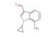 1-cyclopropyl-7-methyl-1H-indole-3-carbaldehyde