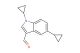 1,5-dicyclopropyl-1H-indole-3-carbaldehyde