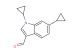 1,6-dicyclopropyl-1H-indole-3-carbaldehyde