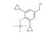(3,5-dicyclopropyl-4-(trifluoromethoxy)phenyl)methanol