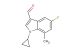 1-cyclopropyl-5-fluoro-7-methyl-1H-indole-3-carbaldehyde