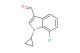 7-chloro-1-cyclopropyl-1H-indole-3-carbaldehyde