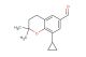 8-cyclopropyl-2,2-dimethylchroman-6-carbaldehyde