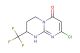 8-chloro-2-(trifluoromethyl)-3,4-dihydro-1H-pyrimido[1,2-a]pyrimidin-6(2H)-one