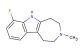 7-fluoro-3-methyl-1,2,3,4,5,6-hexahydroazepino[4,5-b]indole