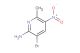 3-bromo-6-methyl-5-nitropyridin-2-amine