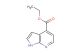 ethyl 1H-pyrrolo[2,3-b]pyridine-4-carboxylate