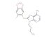 9-(3-aminopropyl)-8-((6-iodobenzo[d][1,3]dioxol-5-yl)thio)-9H-purin-6-amine