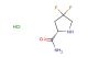 (S)-4,4-difluoropyrrolidine-2-carboxamide hydrochloride