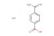 4-carbamimidoylbenzoic acid hydrochloride