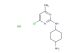 N-(4-chloro-6-methyl-pyrimidin-2-yl)-cyclohexane-1,4-diamine hydrochloride
