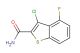 3-chloro-4-fluoro-1-benzothiophene-2-carboxamide