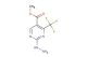 5-(methoxycarbonyl)-4-(trifluoromethyl)pyrimidine-2-hydrazine