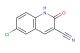 6-chloro-2-oxo-1,2-dihydroquinoline-3-carbonitrile