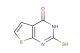 2-mercaptothieno[2,3-d]pyrimidin-4(3H)-one