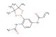 N-(4-acetamido-3-(4,4,5,5-tetramethyl-1,3,2-dioxaborolan-2-yl)phenyl)acrylamide