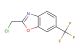 2-(chloromethyl)-6-(trifluoromethyl)-1,3-benzoxazole