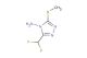 3-(difluoromethyl)-5-(methylthio)-4H-1,2,4-triazol-4-amine