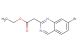 ethyl 2-(7-bromoquinazolin-2-yl)acetate