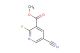methyl 5-cyano-2-fluoronicotinate