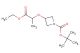 tert-butyl 3-((1-ethoxy-1-oxopropan-2-yl)oxy)azetidine-1-carboxylate