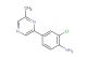 2-chloro-4-(6-methylpyrazin-2-yl)aniline