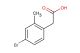 2-(4-bromo-2-methylphenyl)acetic acid