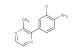 2-chloro-4-(3-methylpyrazin-2-yl)aniline