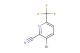 3-bromo-2-cyano-6-(trifluoromethyl)pyridine