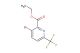 ethyl 3-bromo-6-(trifluoromethyl)-2-pyridinecarboxylate