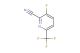 2-cyano-3-fluoro-6-(trifluoromethyl)pyridine