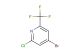 4-bromo-2-chloro-6-(trifluoromethyl)pyridine