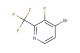 4-bromo-3-fluoro-2-(trifluoromethyl)pyridine