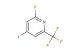 2-fluoro-4-iodo-6-(trifluoromethyl)pyridine