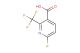 6-fluoro-2-(trifluoromethyl)nicotinic acid