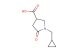 1-(cyclopropylmethyl)-5- oxopyrrolidine-3-carboxylic acid