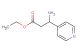 ethyl 3-amino-3-(pyridin-4-yl)propanoate