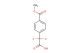 2-(4-(methoxycarbonyl)phenyl)-2,2-difluoroacetic acid