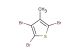 2,3,5-tribromo-4-methylthiophene