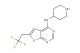 N-(piperidin-4-yl)-6-(2,2,2-trifluoroethyl)thieno[2,3-d]pyrimidin-4-amine