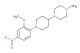 1-(1-(2-methoxy-4-nitrophenyl)piperidin-4-yl)-4-methylpiperazine