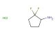 2,2-difluorocyclopentan-1-amine hydrochloride