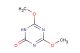4,6-dimethoxy-1H-1,3,5-triazin-2-one