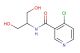 4-chloro-N-(1,3-dihydroxypropan-2-yl)nicotinamide