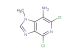 4,6-dichloro-1-methyl-1H-imidazo[4,5-c]pyridin-7-amine