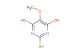 2-mercapto-5-methoxypyrimidine-4,6-diol