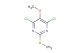 4,6-dichloro-5-methoxy-2-(methylthio)pyrimidine