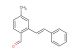 (E)-4-methyl-2-styrylbenzaldehyde