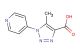 5-methyl-1-(pyridin-4-yl)-1H-1,2,3-triazole-4-carboxylic acid