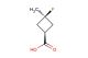 trans-3-Fluoro-3-methylcyclobutanecarboxylic acid